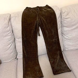 90s Low Rise Knot Front Flare Leg Pants (runs small, fits like a 2)